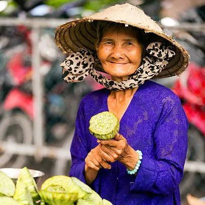 Warm smiles and custard apples